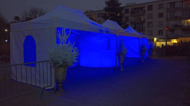 Installation clé en main pour inauguration en Normandie